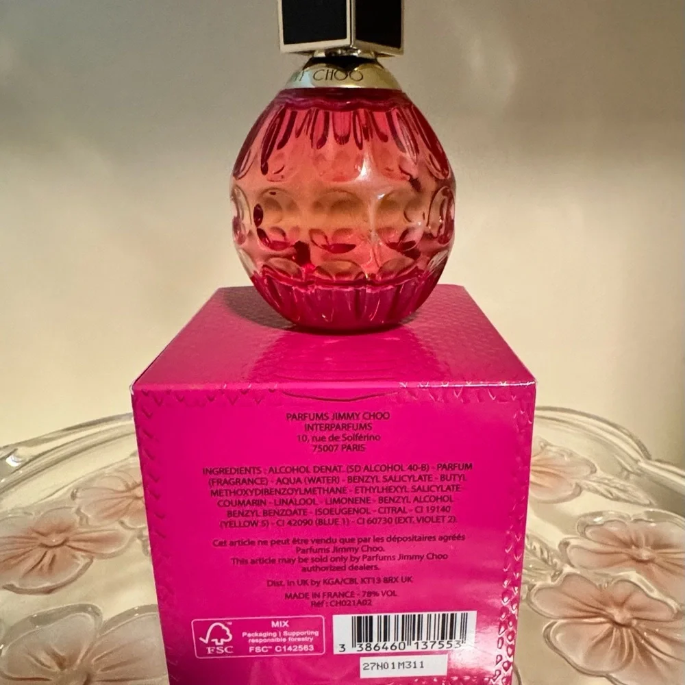 Jimmy Choo Pink Bath & Body Fragrance